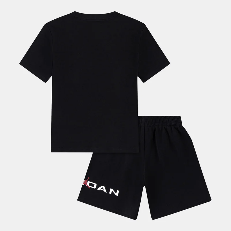 Nike Kids' Stretch Fleece T-Shirt and Shorts Set